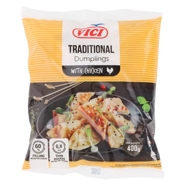 Koldūnai su vištiena TRADITIONAL STYLE, 400 g