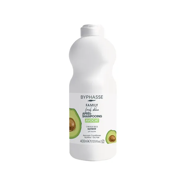 Kondicionierius sausiems plaukams BYPHASSE AVOCADO, 400 ml