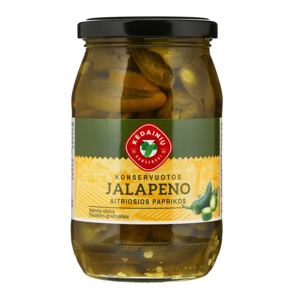 Konservuotos aitriosios chalapos paprikos KĖDAINIŲ KONSERVAI, 330 g / 150 g
