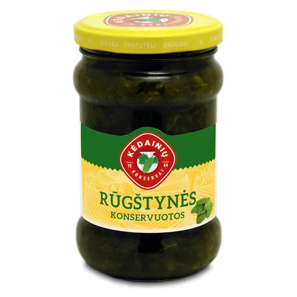 Konservuotos rūgštynės KĖDAINIŲ KONSERVŲ FABRIKAS, 280 g