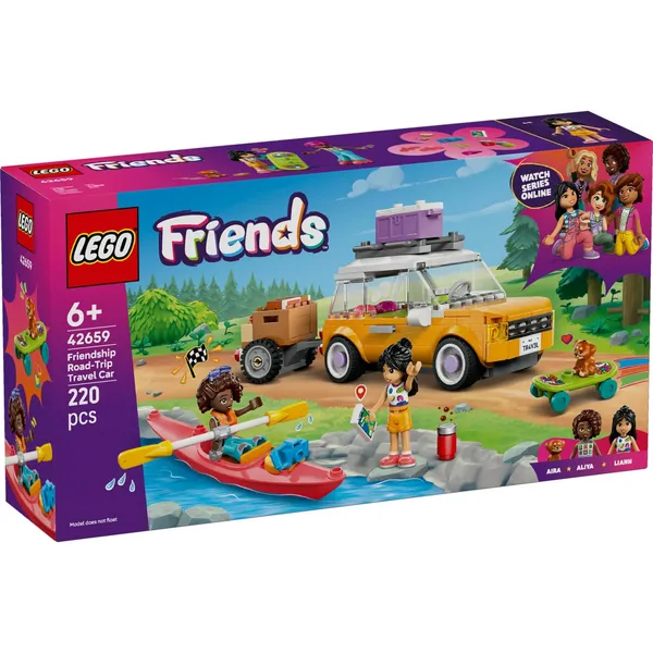 Konstruktorius LEGO Draugių Kelionė Automobiliu 42659