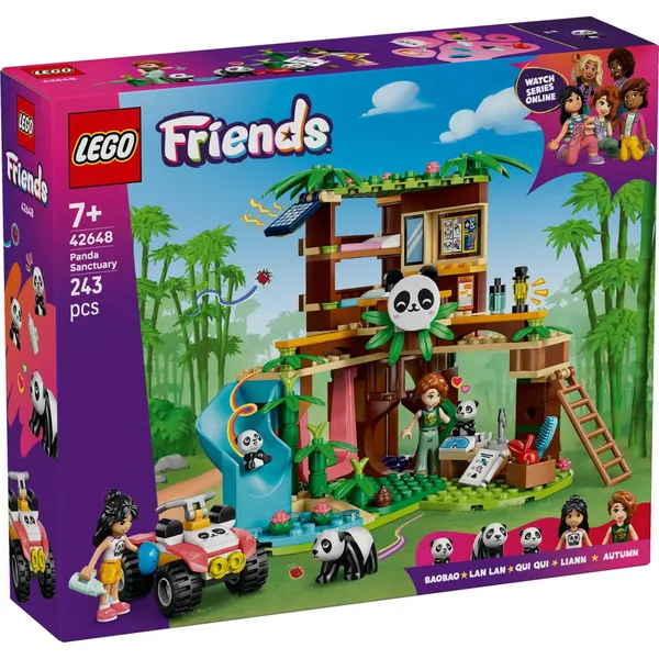 Konstruktorius LEGO Gyvūnų Priežiūra Pandų Prieglaudoje 42648