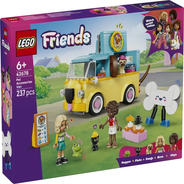 Konstruktorius LEGO Augintinių Aksesuarų Furgonas 42678