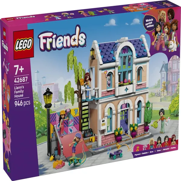 Konstruktorius LEGO Lijanos Šeimos Namas 42687