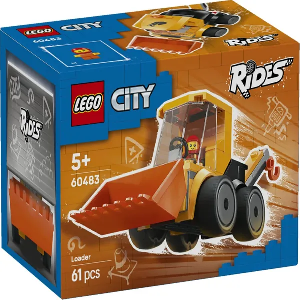 Konstr. Lego Būvlaukuma Iekrāvējs 60483