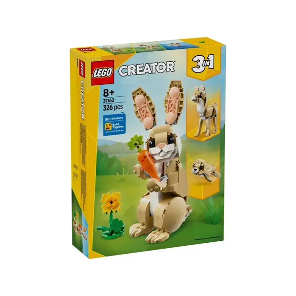 Konstruktorius LEGO mielas triušiukas 31162