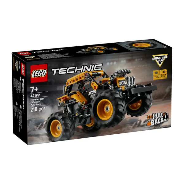 Konstruktorius LEGO MONSTER JAM™ DIGATRON™ su spyruokliniu mechanizmu 42199