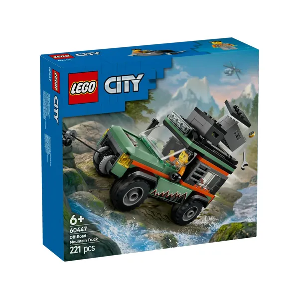 Konstruktorius LEGO 4X4 kalnų visureigis 60447