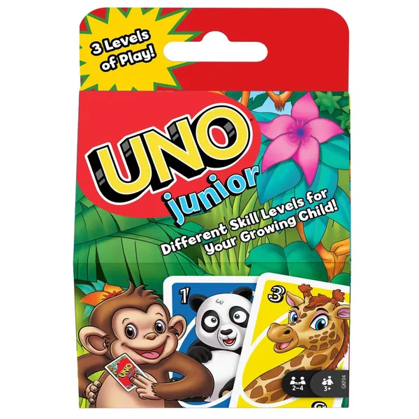 UNO kortos mažiesiems