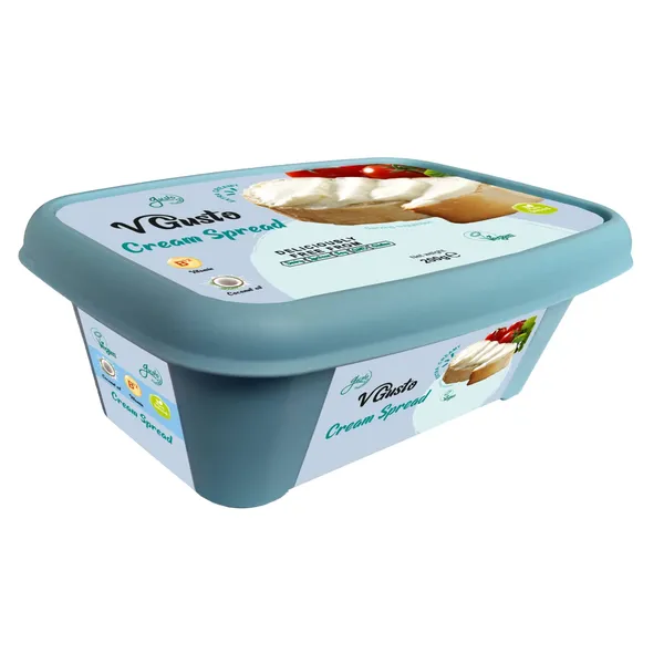 Kreminio sūrio skonio augalinė užtepėlė VGUSTO, 200 g