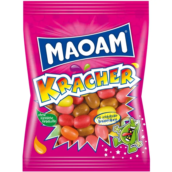 Kramtomieji saldainiai, HARIBO MAOM KRACHER, 200 g