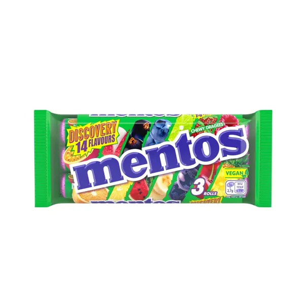 Kramtomieji saldainiai MENTOS DISCOVERY, 113 g