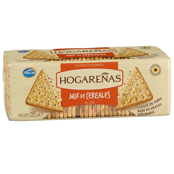 Krekeri Hogarenas ar klijām, auzām 185g