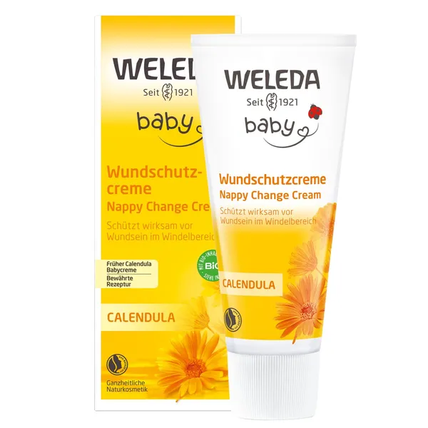 Kremas su cinku nuo iššutimų Calendula Baby WELEDA 75ml
