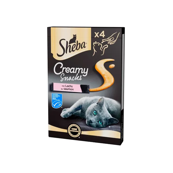 Kreminiai skanėstai su vištiena SHEBA, 4x12 g