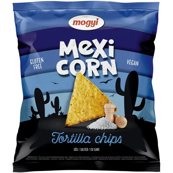 Sūdyti kukurūzų traškučiai MEXICORN TORTILLA CHIPS, 90 g
