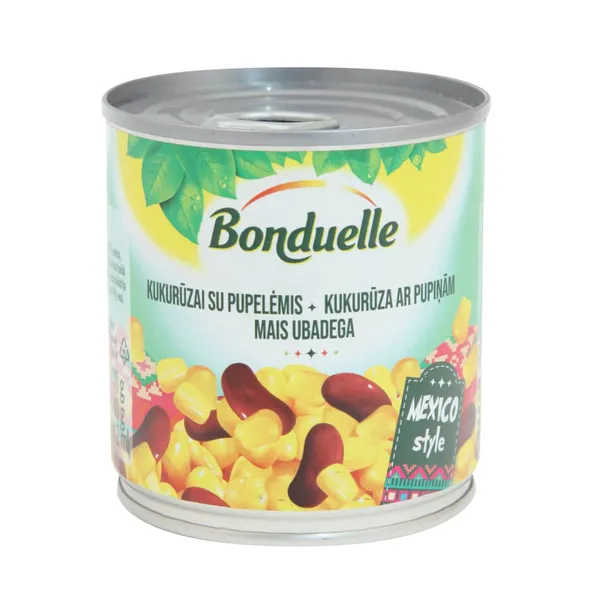Kukurūzai su pupelėmis BONDUELLE, 212 ml / 170 g