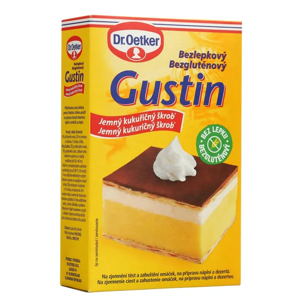 DR. Oetker Gustin kukurūzas ciete, BEZ GLUTĒNA 200g