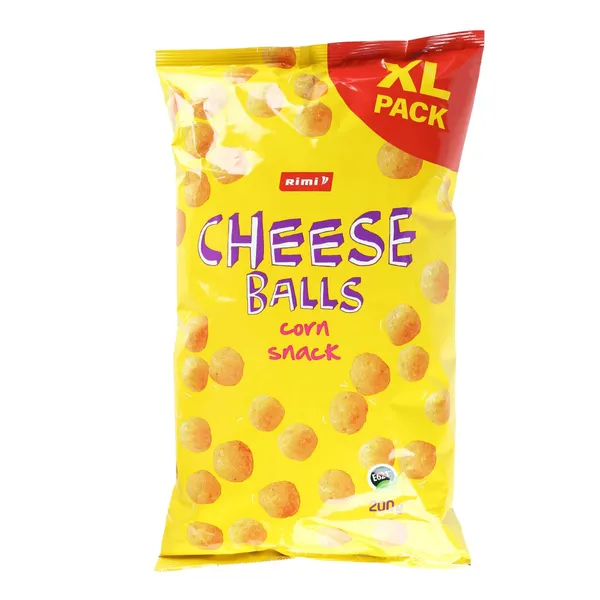 Kukurūzų užkandis su sūriu „Cheese balls" 200g