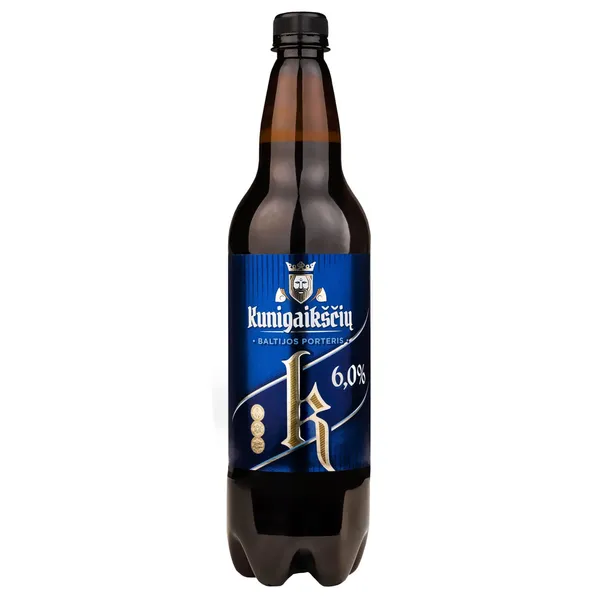 KUNIGAIKŠČIŲ tamsusis alus GUBERNIJA, 6 %, 1 l, PET
