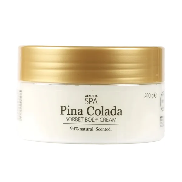 Kūno kremas šerbetas PINA COLADA ALMEDA SPA, 200 g