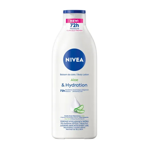 Kūno losjonas NIVEA Aloe & Hydration, 400 ml