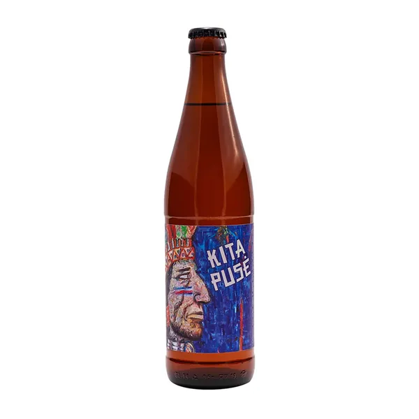 Kvietinis šviesusis alus KITA PUSĖ, 5,2 %, 0,5 l