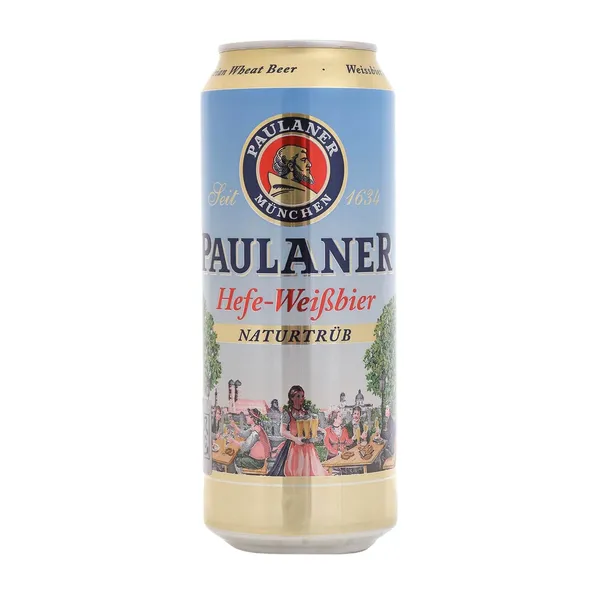 Kvietinis alus PAULANER WEISBIER NATURTRUB, 5,5%, 0,5 l
