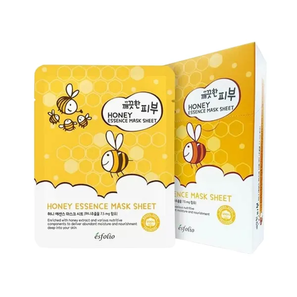 Lakštinė kaukė PURE SKIN HONEY ESSENCE, 25 ml