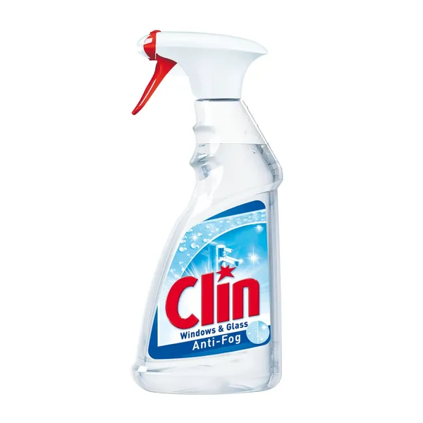 Langų valiklis CLIN ANTIFOG, 500 ml