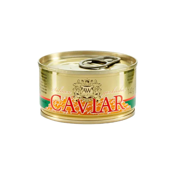 Lašišinių žuvų kuprių ikrai ALASKA WILD, 140 g