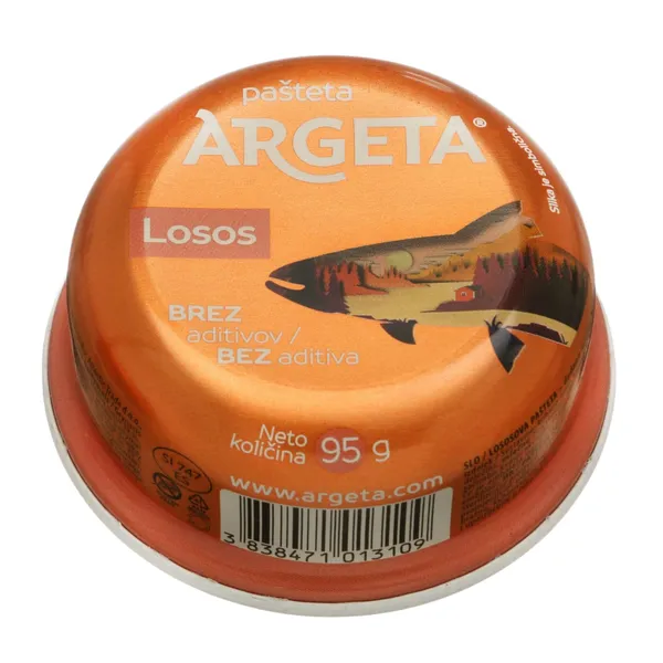 Lašišų paštetas ARGETA, 95 g