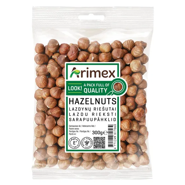 Lazdynų riešutai ARIMEX, 300 g