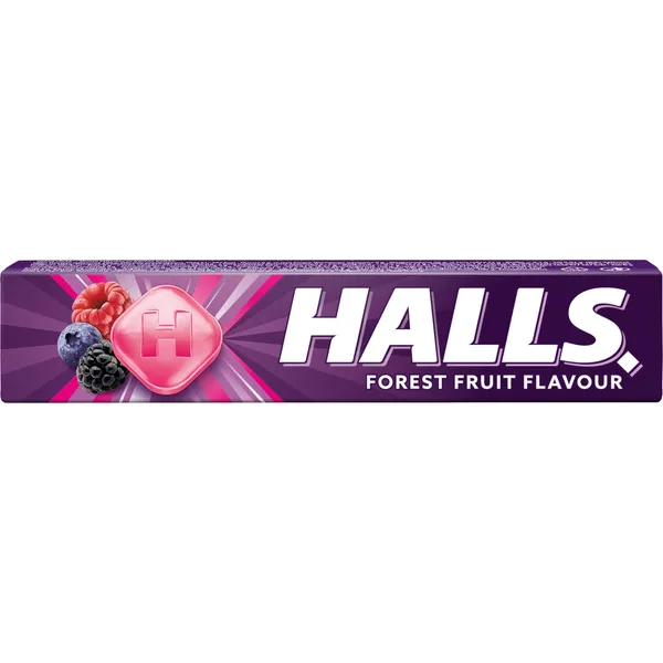 Ledinukai HALLS FOREST FRUIT, 33,5 g