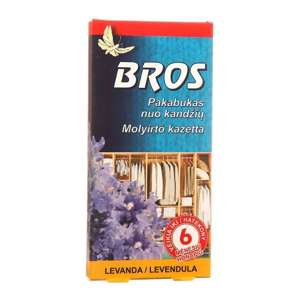 Levandų kvapo pakabukas BROS nuo kandžių, 1 vnt.