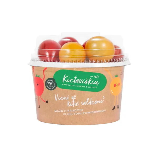 Lietuviškų vaikų pomidorų mišinys 1kl., 150g