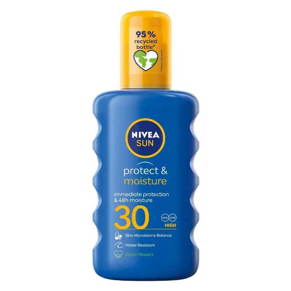 Losjonas nuo saulės NIVEA SUN PROTECT & MOISTURE, SPF30, 200 ml