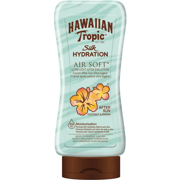 Losjonas po deginimosi HAWAIIAN TROPIC SILK HYDRATION AIR SOFT, 180 ml