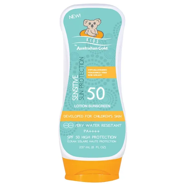 Losjonas vaikams nuo saulės AUSTRALIAN GOLD SPF 50, 237 ml