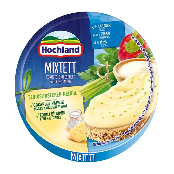 Kausētais siers Hochland Mixtett 140g