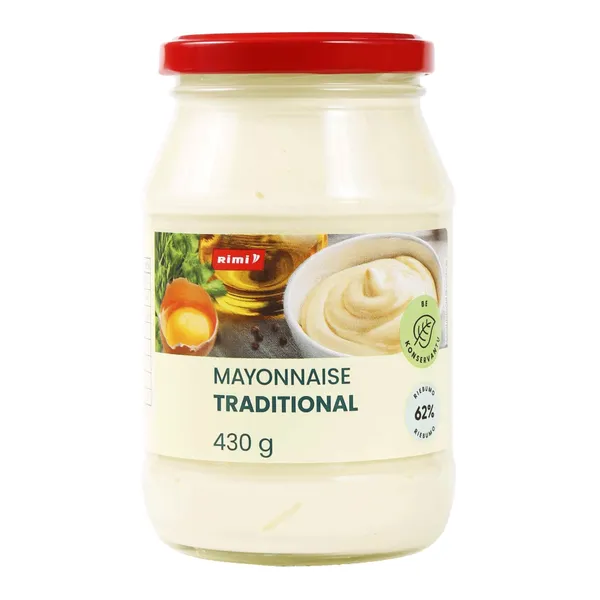 Majonezas TRADICINIS RIMI, 62 % riebumo, 430 g