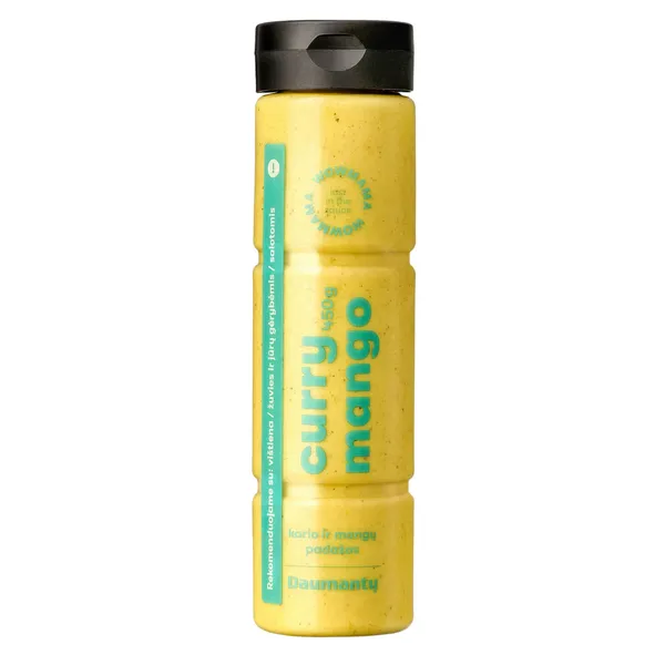 Majonezinis padažas WOWMAMA CURRY MANGO, 30,7 % rieb., 450 g