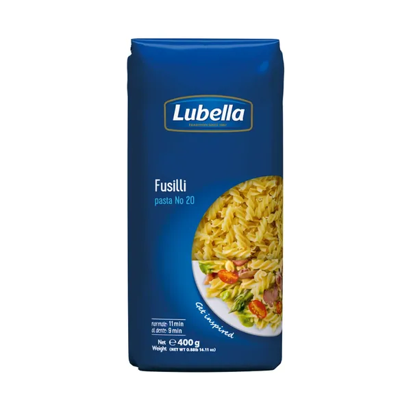 Makaronai LUBELLA (spiralės), 400 g
