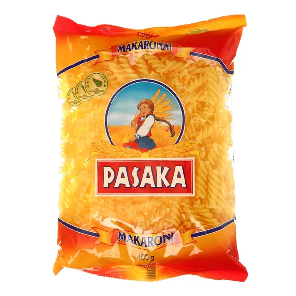 Makaronai PASAKA (sraigteliai), 400 g