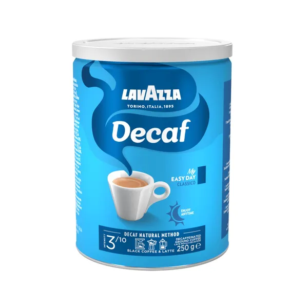 Malta kava be kofeino LAVAZZA DECAFFEINATO, 250 g