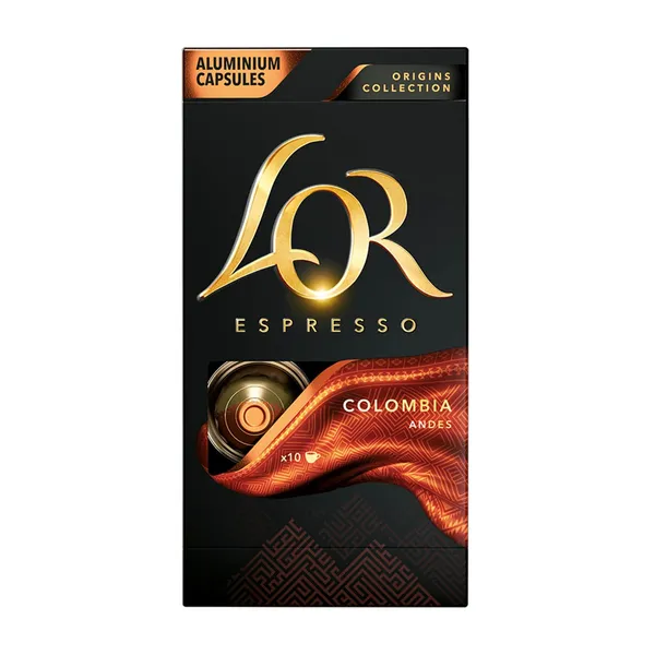 Kavos kapsulės L'OR Colombia, 10 vnt