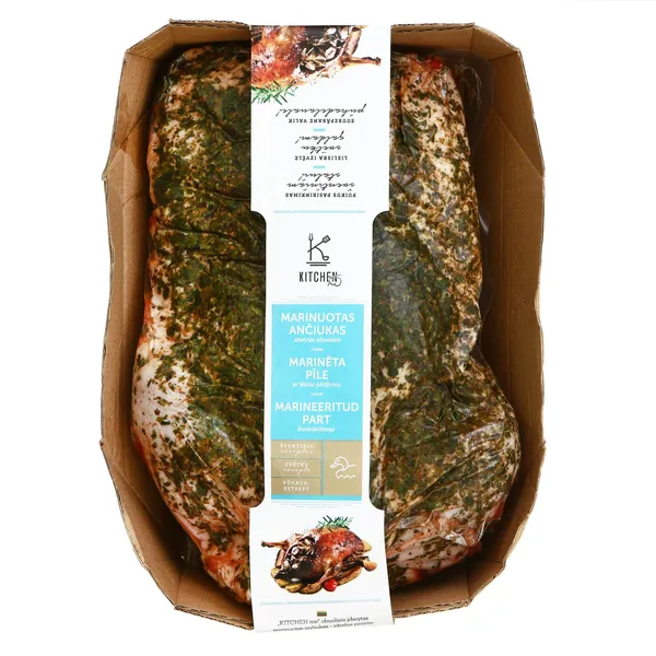 Pīle Kitchen Me marinēta ar ābolu pildījumu kg