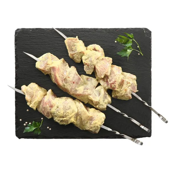 Marinuotas kiaulienos kumpio šašlykas su kefyru, 1 kg