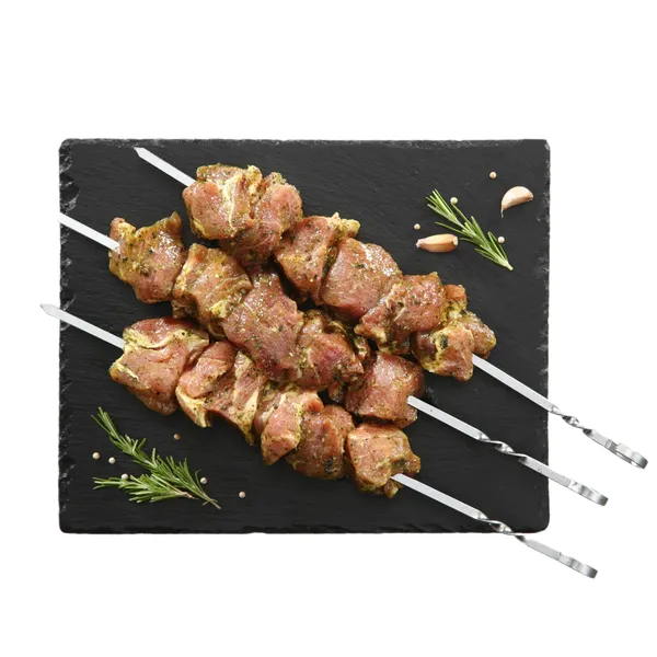 Marinuotas kiaulienos sprandinės šašlykas ČESNAKAS IR BAZILIKAS, 1 kg