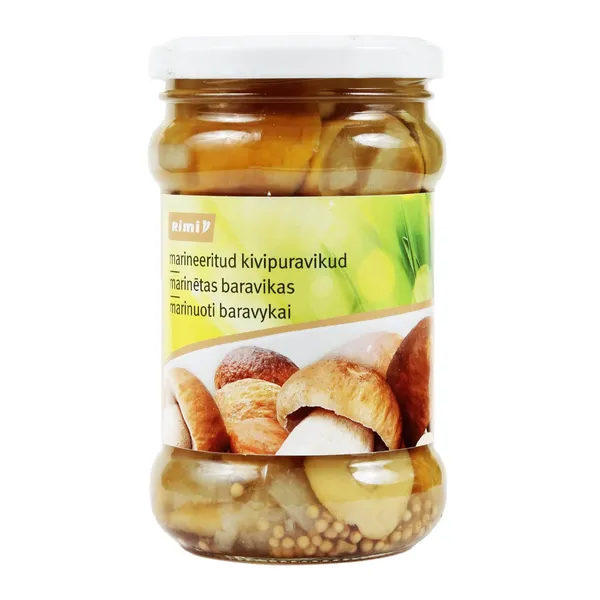 Marinuoti baravykai RIMI, 280 g / 120 g